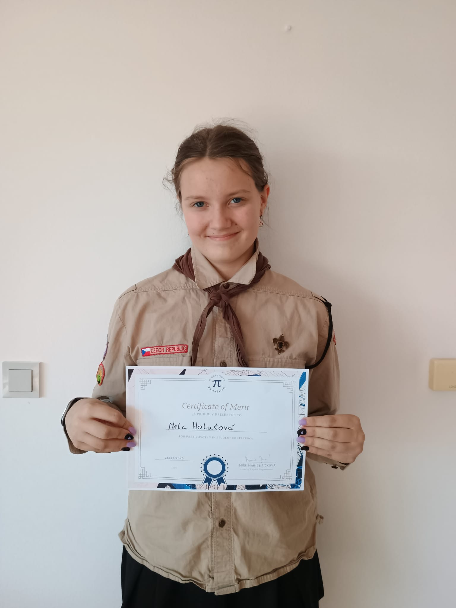 Úspěch na Studentské vědecké konferenci